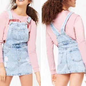 SALE Jean overall skirt!